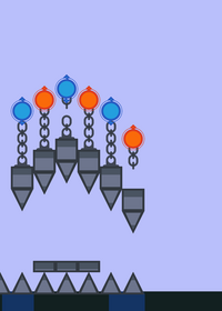 Hard difficulty cube dash