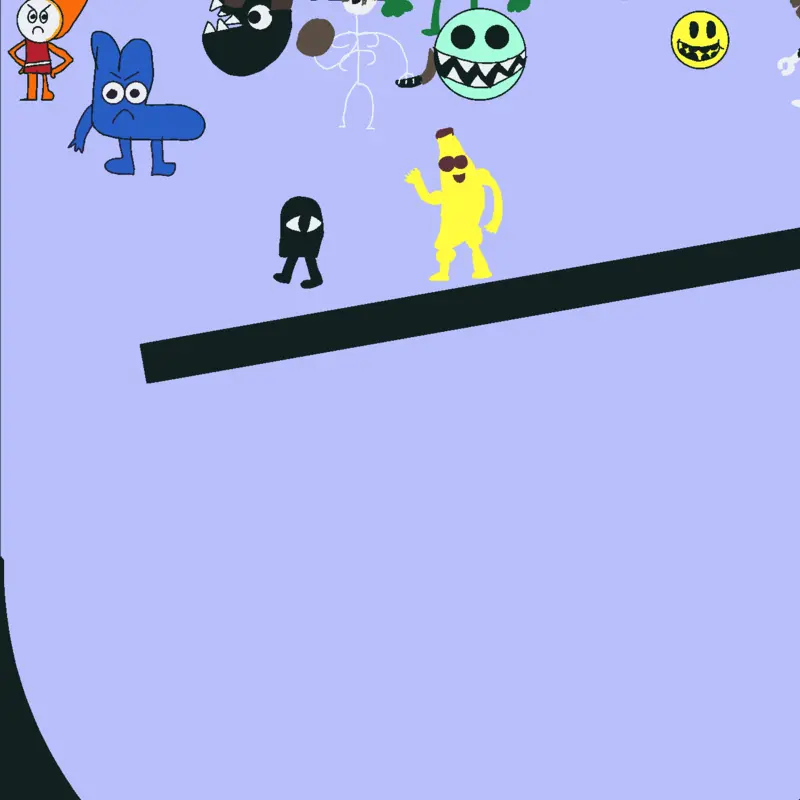 Random character marble race part 2 by @Dylan62