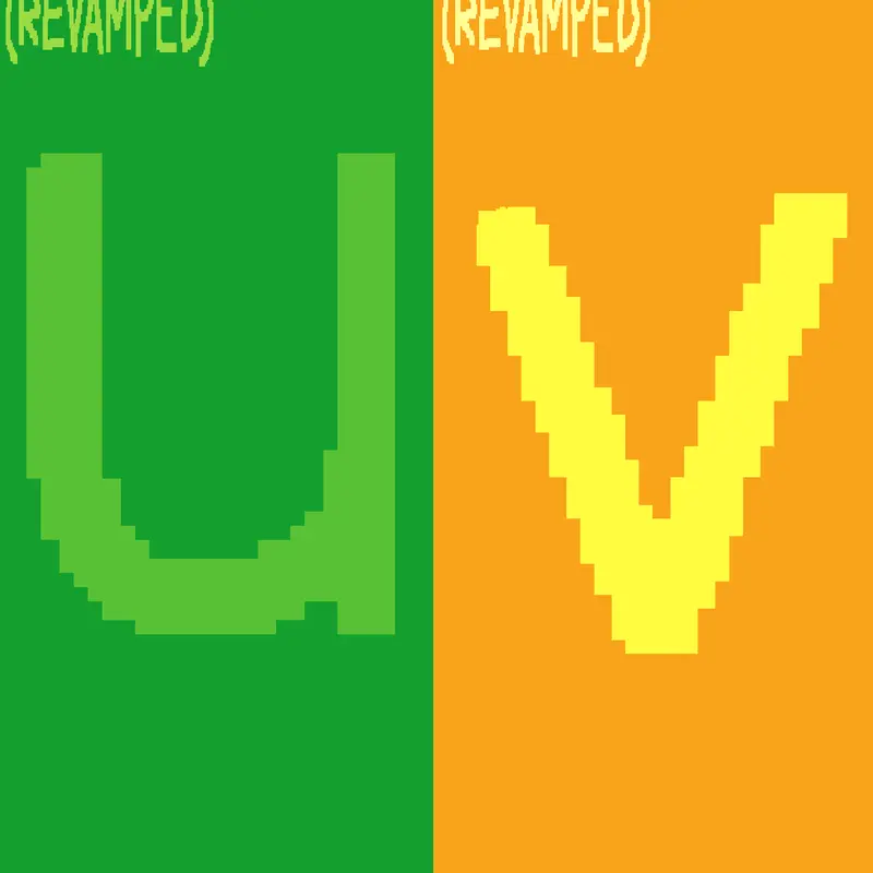 u and v by @e26as_shidinn