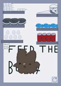 Feed the bunny!