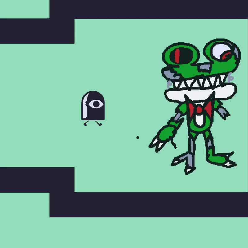 >:( by @A_golden_frog