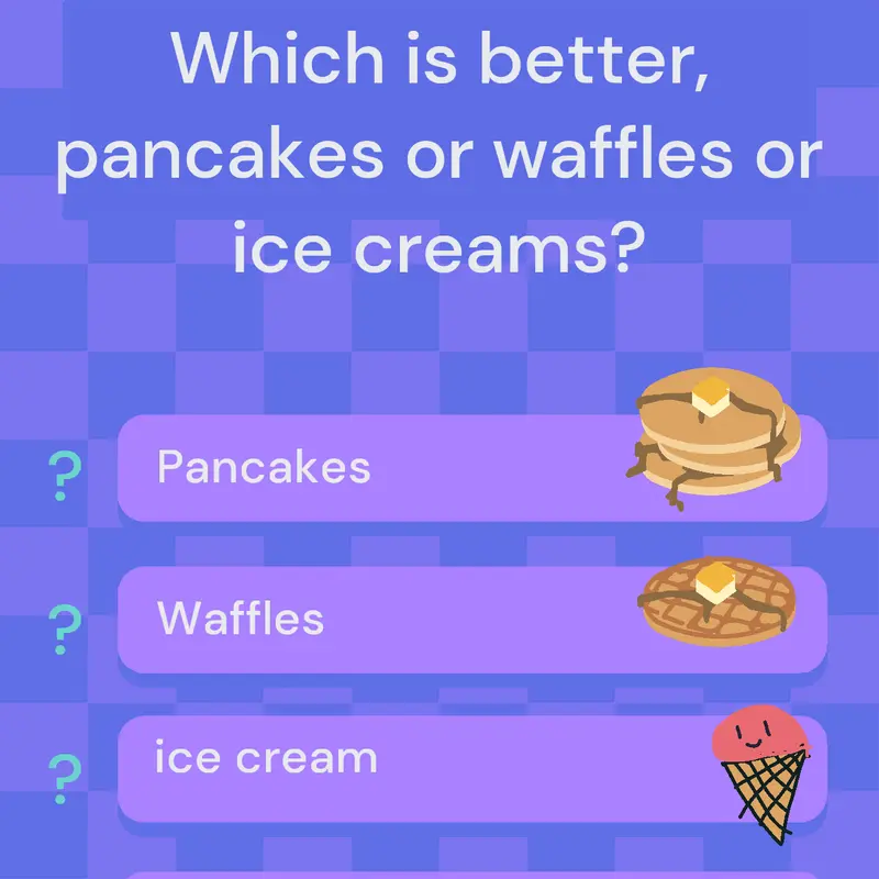 Food options by @Zaneisdabest2026