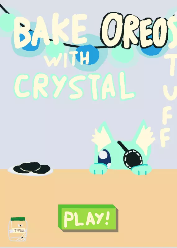 Bake oreo stuff with crystal! by @the_bigest_cat_lover_2