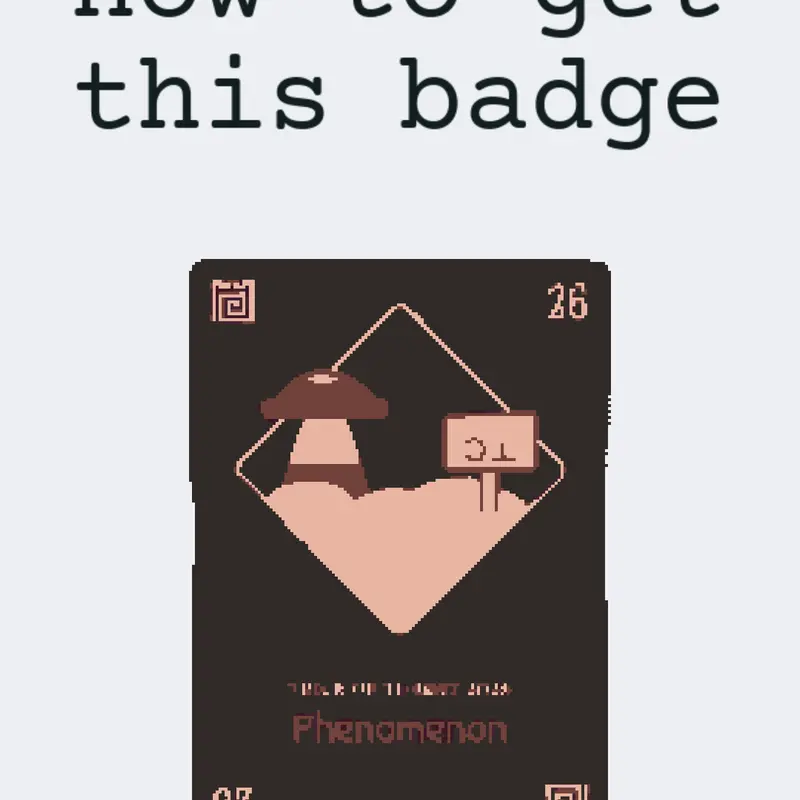 How to get the Halloween badges by @a-random978