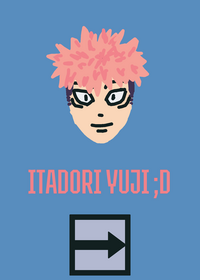 Itadori Yuji drawing