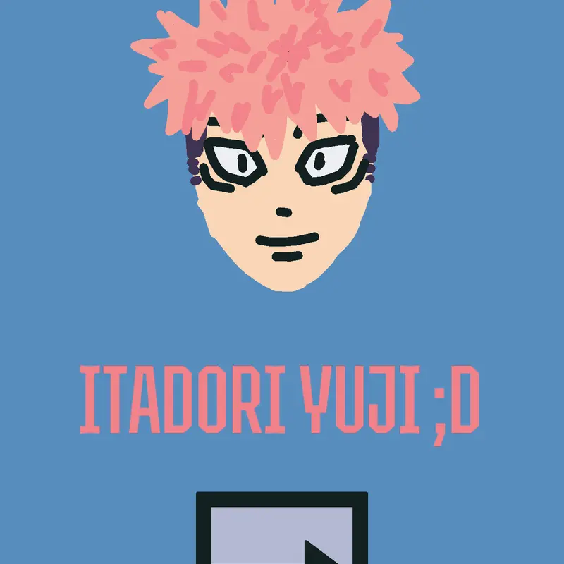 Itadori Yuji drawing by @TangoMangle12345
