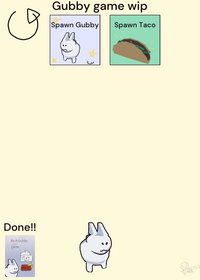 Gubby game Wip