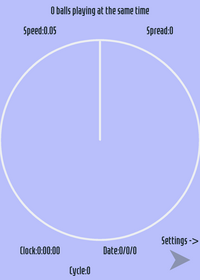 Pendulum Wave with Control