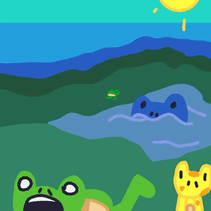 My frog game by @rizztastic-_-
