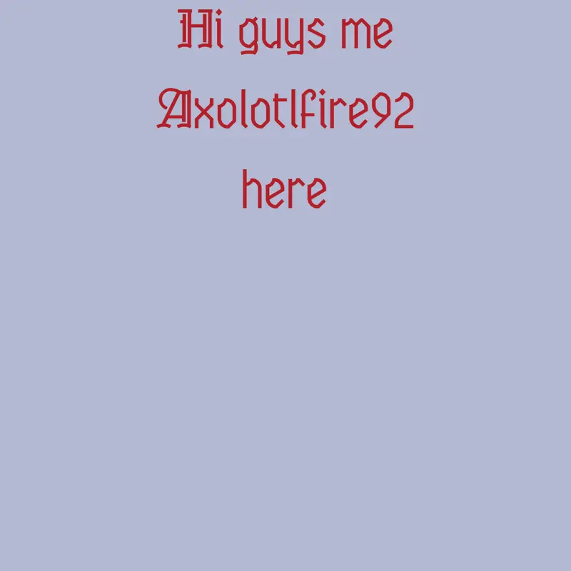 Game by @Axolotlfire92