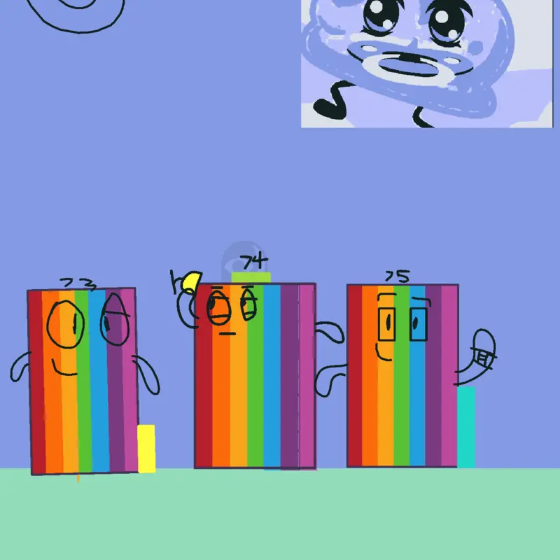 Numberblocks algodoo by @The_H3413R
