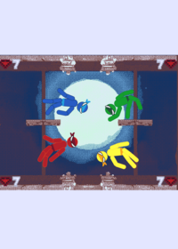 Stickman Party Ninja Fighter!