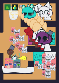 blinky loaf mukbang feed credits from...