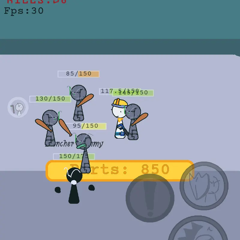 Just batting day with builder blob by @character_very_cool