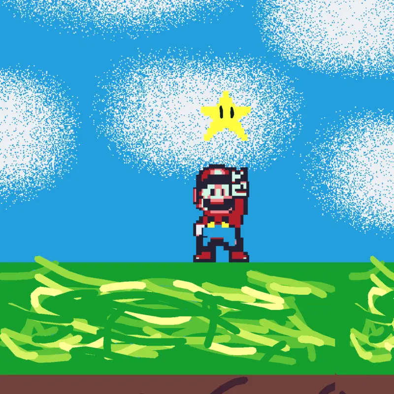 Mario by @SkullBear1official