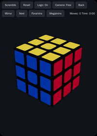 Rubik's cube simulator