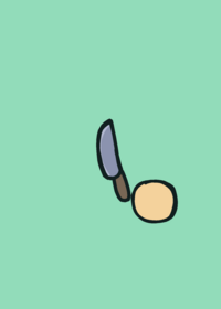 Free knife and hands