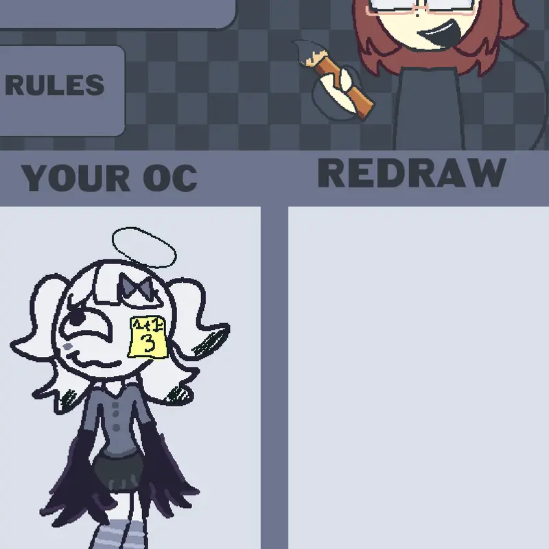 Rosie my fpe oc by @pennnnnnnnnnn