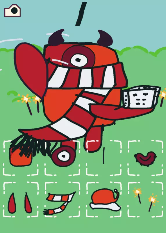 Numberblocks on igloo (Part 1) by @vgethh