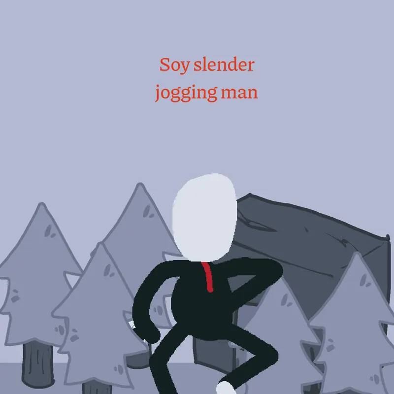 Soy slenderman by @union_pacific_bigboy