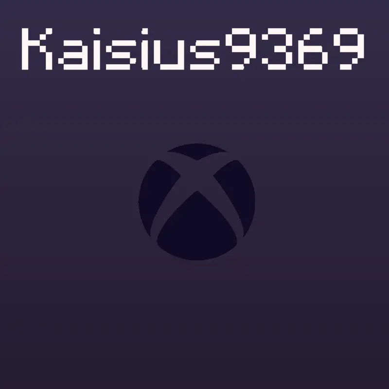 My XBOX GamerTag by @Kaisius