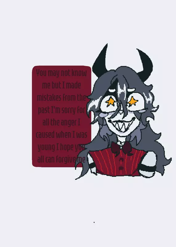 Art for my apologies by @icream_withrainbow