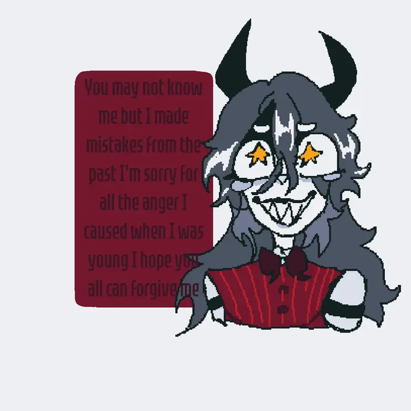 Art for my apologies by @icream_withrainbow