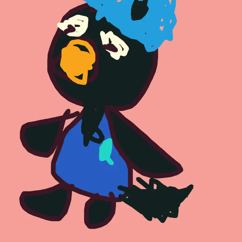 my oc!!!! (i tried…) by @sillyangerybird