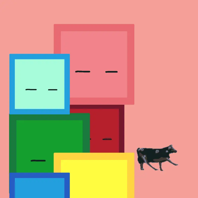 Many cubes! by @pinki_sprunki-17
