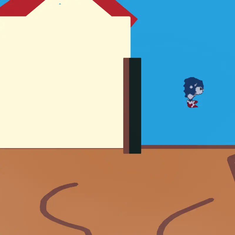 Sonic Escápate Condorito by @CarlosYambo