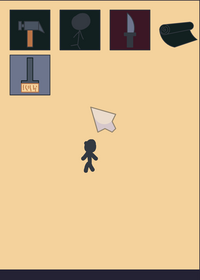 Some kind of ragdoll stickman thingy
