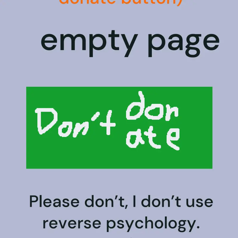 parody of please donate by @RalphCuevas