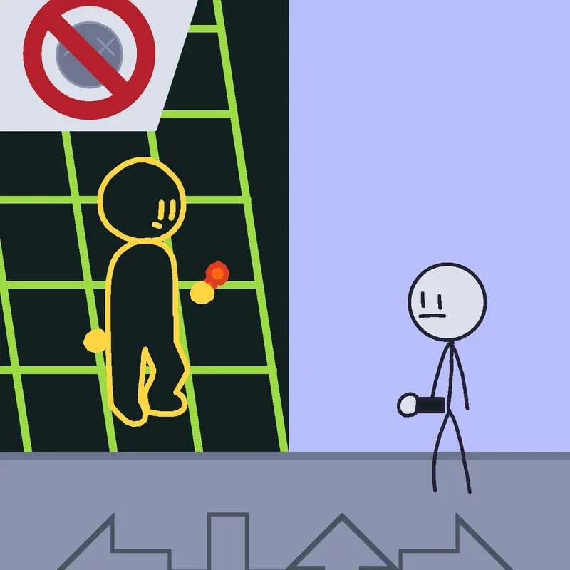 Wireframe Guy Vs Stickman Both Sing by @TheExcellentOne