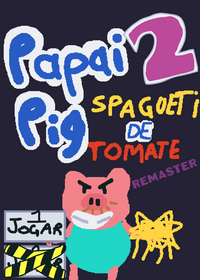 Daddy pig tomato spaghetti