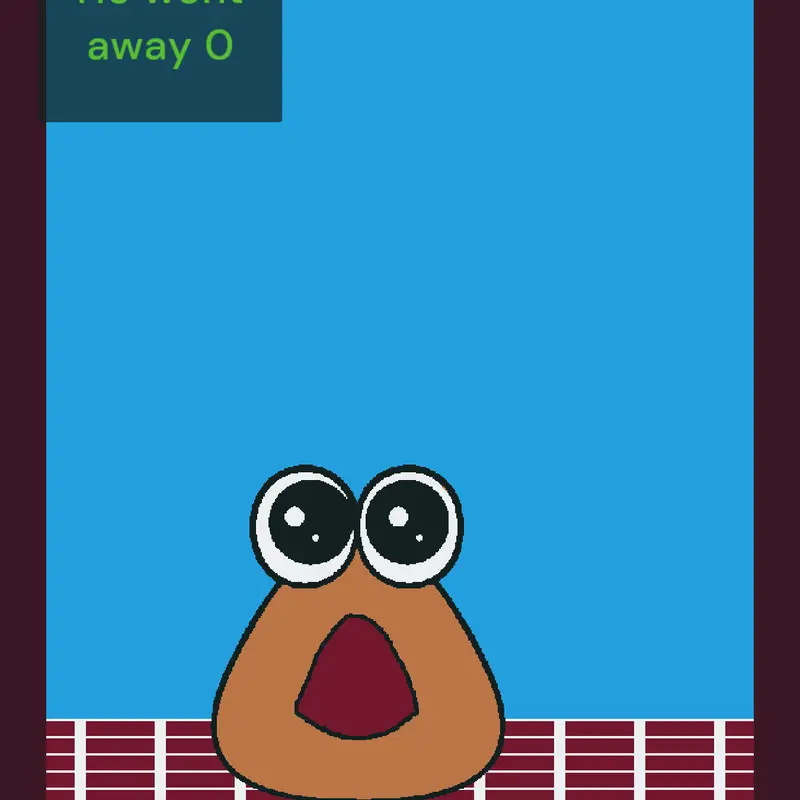 Food drop (pou) by @krakok_official