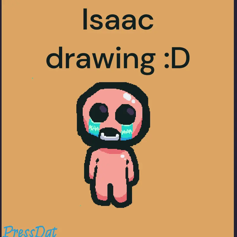 Binding of Isaac art by @Green_Gobblin