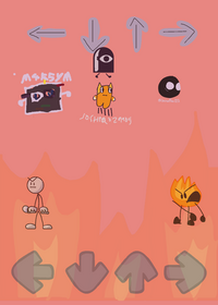 Fire vs stickman