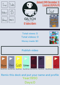 YouTube Glitch Prediction Simulator