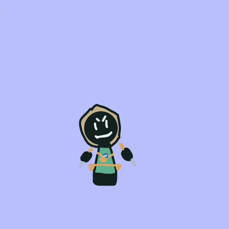 His name is dagger dummy (John) by @aqi_o