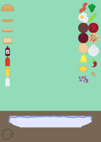 Burger aimulator