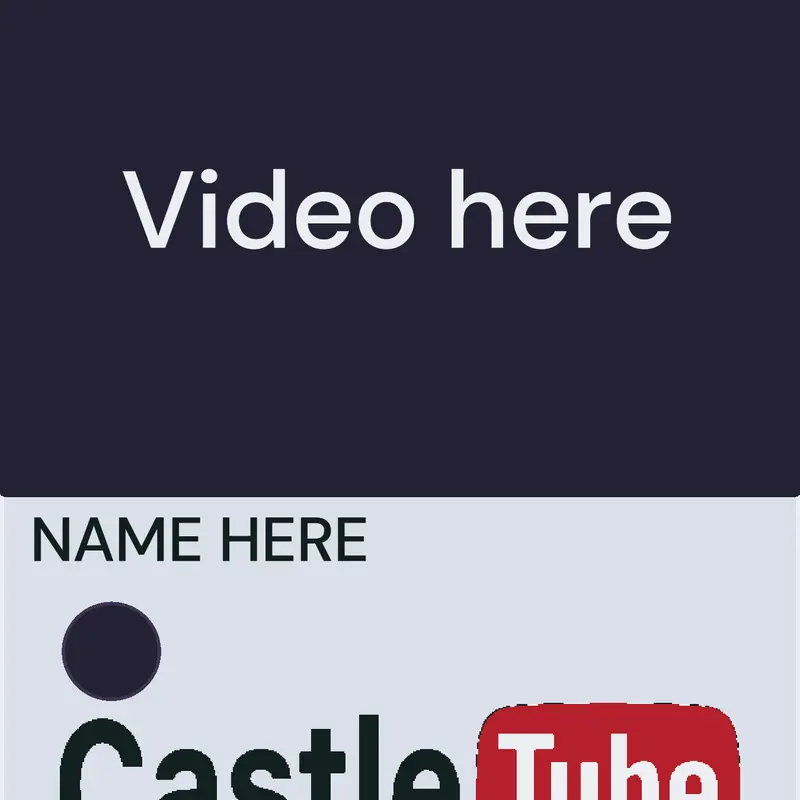 CastleTube Kit #animation by @Redsausagecastle