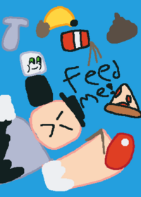 Feeding a starving civilian?