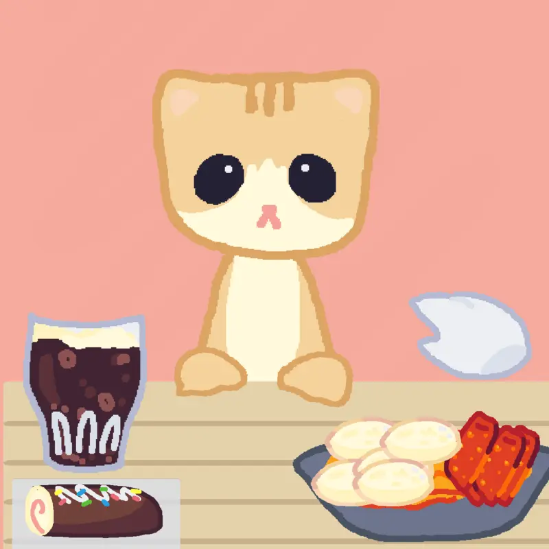 Cat in kitchen by @Atlassian