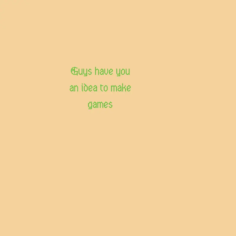Game by @Forch172