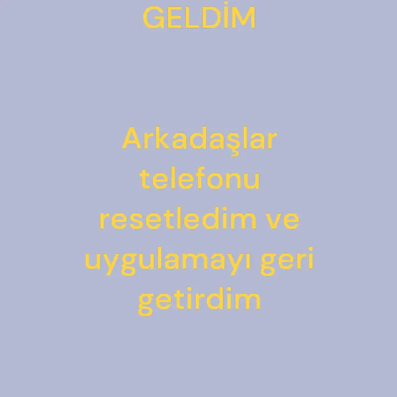 Geldim arkadaşlar by @Taki_187
