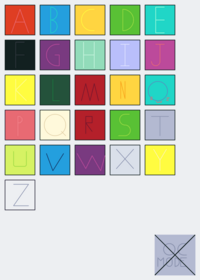 A Single Letter Of The Alphabet