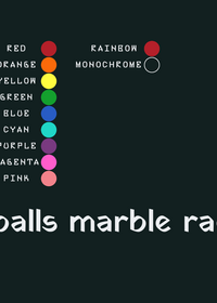 11 balls marble race