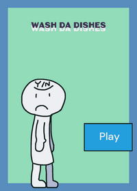Wash the dishes simulator