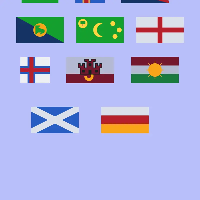 Flagband Recognized States by @chantilly12