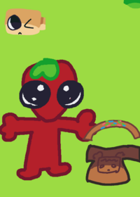 Cosmo the cosmetic alien cake